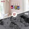 image:imageOaoleer Scrunchies Holder Hanger Hair Tie Organizer Hair Accessories Hair Bow Clips Organizer for Girls Women PinkPink