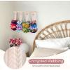 image:imageOaoleer Scrunchies Holder Hanger Hair Tie Organizer Hair Accessories Hair Bow Clips Organizer for Girls Women PinkPink