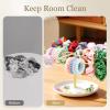 image:imageOAOLEER Scrunchies Holder Stand 3Tier Hair Ties Holder for Girls Women Metal Hair Accessories Organizer Storage for Bathroom Bedroom Organizer Gold