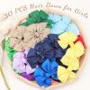 image:imageOAOLEER Hair Bows 80Pcs 3 Inch Grosgrain Ribbon Pinwheel Hair Clips for Girls Kids DIY Letter Printed Accessories30PCS 4Inch Pinwheel Hair Bows