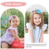 image:imageOAOLEER Hair Bows 80Pcs 3 Inch Grosgrain Ribbon Pinwheel Hair Clips for Girls Kids DIY Letter Printed Accessories3inch60pcs Bows