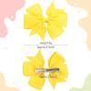 image:imageOAOLEER Hair Bows 80Pcs 3 Inch Grosgrain Ribbon Pinwheel Hair Clips for Girls Kids DIY Letter Printed Accessories80PCS Pinwheel Hair Bows