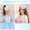 image:imageOAOLEER 4 PCS Headbands for GirlsTulle Hairband with Pearl Girls Hair Accessories for Birthday Party Proms