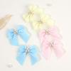 image:imageOAOLEER 6PCS Hair Bows for Girls Bow Hair Clips for Girls Ribbon With Alligator Clips Girl Hair Accessories for Kids Teen Back to School PinkBlueYellowPinkBlueYellow