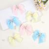 image:imageOAOLEER 6PCS Hair Bows for Girls Bow Hair Clips for Girls Ribbon With Alligator Clips Girl Hair Accessories for Kids Teen Back to School PinkBlueYellowPinkBlueYellow