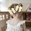 image:imageOAOLEER 6PCS Hair Bows for Girls Bow Hair Clips for Girls Ribbon With Alligator Clips Girl Hair Accessories for Kids Teen Back to School PinkBlueYellowPinkBlueYellow