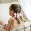 image:imageOAOLEER 6PCS Hair Bows for Girls Bow Hair Clips for Girls Ribbon With Alligator Clips Girl Hair Accessories for Kids Teen Back to School PinkBlueYellowPinkBlueYellow