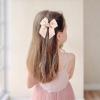 image:imageOAOLEER 6PCS Hair Bows for Girls Bow Hair Clips for Girls Ribbon With Alligator Clips Girl Hair Accessories for Kids Teen Back to School PinkBlueYellowBeige Series