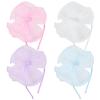 image:imageOAOLEER 4 PCS Headbands for GirlsTulle Hairband with Pearl Girls Hair Accessories for Birthday Party Proms