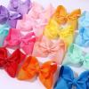 image:imageOAOLEER 50Pcs 45 Hair Bows for Girls Grosgrain Ribbon Hair Bows Clips Alligator Clips Barrettes Hair Accessories Back to School Party 45 inch 1 Count Pack of 5045 inch