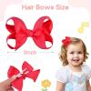 image:imageOAOLEER 50Pcs 45 Hair Bows for Girls Grosgrain Ribbon Hair Bows Clips Alligator Clips Barrettes Hair Accessories Back to School Party 45 inch 1 Count Pack of 503 inch