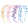 image:imageOAOLEER 4 PCS Star Headbands for Girls Princess Crown Hairbands for Girls Toddler Tiara Crown Hair Accessories for Birthday Party Proms