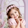 image:imageOAOLEER 4 PCS Star Headbands for Girls Princess Crown Hairbands for Girls Toddler Tiara Crown Hair Accessories for Birthday Party Proms