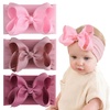image:imageOAOLEER 3PCS Baby Girls Bows Headbands Nylon Hairbands Ribbon Bow Elastic Hair Accessories for Newborns Infants Toddlers and Kids PinkPink