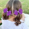 image:imageOAOLEER 5 2PCS Hair Bows for Girls Purple Grosgrain Ribbon Bows Hair Alligator Clips Hair Accessories for Girls Infants Toddlers Kids Teens Children PurplePurple