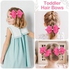 image:imageOAOLEER 5 2PCS Hair Bows for Girls Purple Grosgrain Ribbon Bows Hair Alligator Clips Hair Accessories for Girls Infants Toddlers Kids Teens Children PurplePink