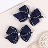 image:imageOAOLEER 5 2PCS Hair Bows for Girls Purple Grosgrain Ribbon Bows Hair Alligator Clips Hair Accessories for Girls Infants Toddlers Kids Teens Children PurpleNavy