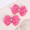 image:imageOAOLEER 5 2PCS Hair Bows for Girls Purple Grosgrain Ribbon Bows Hair Alligator Clips Hair Accessories for Girls Infants Toddlers Kids Teens Children PurplePink