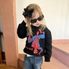 image:imageOaoleer 2 PCS Hair Bows for Girls Red Grosgrain Ribbon Bow Alligator Clip Hair Accessories for Girls Infants Toddlers Kids Teens Children RedBlack