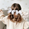 image:imageOaoleer 2 PCS Hair Bows for Girls Red Grosgrain Ribbon Bow Alligator Clip Hair Accessories for Girls Infants Toddlers Kids Teens Children RedWhite
