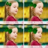 image:imageOaoleer 8PCS Hair Bows for Girls Green Grosgrain Ribbon Boutique Bow Alligator Clips Hair Accessories for Toddlers Little Girls Kids 8inch 6inch 45inch 3inch in PairGreen