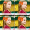 image:imageOaoleer 8PCS Hair Bows for Girls Green Grosgrain Ribbon Boutique Bow Alligator Clips Hair Accessories for Toddlers Little Girls Kids 8inch 6inch 45inch 3inch in PairOrange