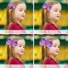 image:imageOaoleer 8PCS Hair Bows for Girls Green Grosgrain Ribbon Boutique Bow Alligator Clips Hair Accessories for Toddlers Little Girls Kids 8inch 6inch 45inch 3inch in PairPurple