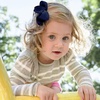 image:imageOaoleer 8PCS Hair Bows for Girls Green Grosgrain Ribbon Boutique Bow Alligator Clips Hair Accessories for Toddlers Little Girls Kids 8inch 6inch 45inch 3inch in PairNavy Blue