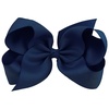 image:imageOaoleer 8PCS Hair Bows for Girls Green Grosgrain Ribbon Boutique Bow Alligator Clips Hair Accessories for Toddlers Little Girls Kids 8inch 6inch 45inch 3inch in PairNavy Blue