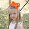 image:imageOaoleer 8PCS Hair Bows for Girls Green Grosgrain Ribbon Boutique Bow Alligator Clips Hair Accessories for Toddlers Little Girls Kids 8inch 6inch 45inch 3inch in PairOrange