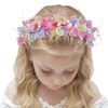 image:imageOAOLEER Headband for Girls Flower Girl HeadpieceFlower Butterfly Headbands Floral Hair Bands Non Slip Hoops Accessories for Girls Toddlers Kids Teens Children