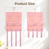 image:imageOAOLEER Scrunchies Holder Hanger Hair Ties Organizer Hair Accessories Bow Clips Organizer for Girls Women Wall Hanging for Girl Room and Nursery Decor