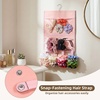 image:imageOAOLEER Scrunchies Holder Hanger Hair Ties Organizer Hair Accessories Bow Clips Organizer for Girls Women Wall Hanging for Girl Room and Nursery Decor