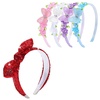 image:imageOAOLEER Headband for Girls Glitter Headband Flower Headbands Floral Hair Bands Hoops Accessories for Girls Toddlers Kids