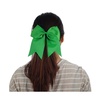 image:image16PCS 8 Large Cheer Hair Bows Ponytail Holder Elastic Band Handmade for Cheerleading Teen Girls College Sports Royal blueRed 1 Count Pack of 16Green