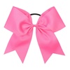 image:image16PCS 8 Large Cheer Hair Bows Ponytail Holder Elastic Band Handmade for Cheerleading Teen Girls College Sports Royal blueRed 1 Count Pack of 16Hot Pink