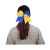 image:image16PCS 8 Large Cheer Hair Bows Ponytail Holder Elastic Band Handmade for Cheerleading Teen Girls College Sports Royal blueRed 1 Count Pack of 16Royal BlueYellow