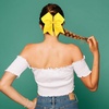image:image16PCS 8 Large Cheer Hair Bows Ponytail Holder Elastic Band Handmade for Cheerleading Teen Girls College Sports Royal blueRed 1 Count Pack of 16Yellow