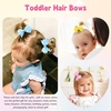 image:imageOaoleer 60pcs Baby Hair Clips 2 Small Baby Girls Fully Lined Hair Bows Hair Pins Tiny Hair Bows Alligator Clips for Baby Girls Infants Toddlers in Pairs Type A60pcsType A60pcs