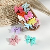 image:imageOaoleer 60pcs Baby Hair Clips 2 Small Baby Girls Fully Lined Hair Bows Hair Pins Tiny Hair Bows Alligator Clips for Baby Girls Infants Toddlers in Pairs Type A60pcsType B60pcs