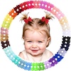 image:imageOaoleer 60pcs Baby Hair Clips 2 Small Baby Girls Fully Lined Hair Bows Hair Pins Tiny Hair Bows Alligator Clips for Baby Girls Infants Toddlers in Pairs Type A60pcsType A60pcs